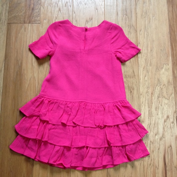KATE SPADE NWT Girls Dress CABARET PINK TIERED sz3. Thanks for shopping - Picture 5 of 8